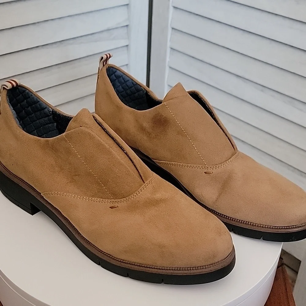 Dr. Scholl's Women's Glisten Tan Suede Loafers Size 10M - Picture 15 of 15